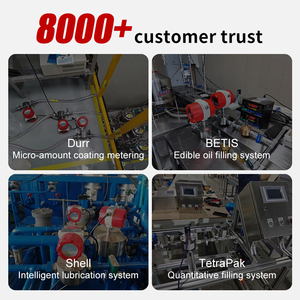 OEM中国工業用Dn10接続ステンレス鋼水Modbusインテリジェントストリーム円形ギアフローメータースレーハニー用 - Product Image 4