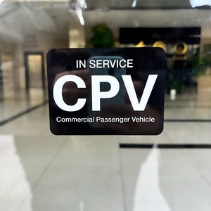 Bán Buôn Giá Rẻ Tùy Chỉnh Cửa Sổ Tĩnh Bám Dán Nhãn Không Thấm Nước UV Chống Lại Trong Suốt Vinyl Dán Cho Cửa Kính - Product Image 4