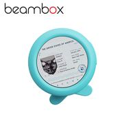 Étiquette d'identification numérique portable pour animaux de compagnie avec étui de protection en silicone, collier personnalisé pour chien, étiquette à affichage numérique à glisser