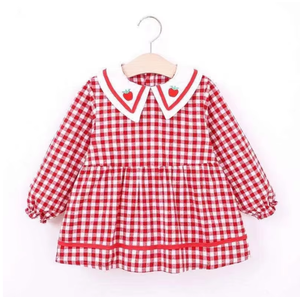 Vente en gros tablier à manches longues dessin pour bébé chemise pour enfants blouse tablier à smocks vêtements pour bébé - Product Image 3