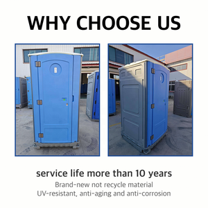 Unité <span class=keywords><strong>Sanitaire</strong></span> Mobile <span class=keywords><strong>de</strong></span> Luxe Prête à l'Expédition, Toilettes Doubles Portables en HDPE pour <span class=keywords><strong>Chantier</strong></span> - Product Image 4