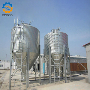 SDROD Silos pour animaux Stockage d'aliments pour animaux Maïs 100 <span class=keywords><strong>tonnes</strong></span> Bin Plastic Pellet Grain Machine - Product Image 6