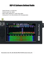 Émetteur-récepteur radio numérique en aluminium SDR-101, démodulation SDR DSP, CW/AM/SSB/FM/WFM L751