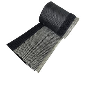 Gaine tressée noire imperméable, ignifuge et anti-ondes électromagnétiques, auto-adhésive pour câbles - Product Image 4