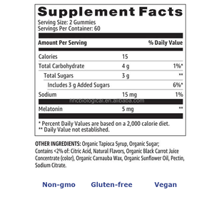 สารเสริมเมลาโทนินขนาด5มก. 10มก. ส่งตรงจากโรงงาน - Product Image 3