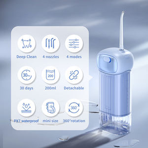 Irrigador Bucal Eléctrico Portátil Inalámbrico Ipx7 en Oferta, Mini Tanque de Limpieza <span class=keywords><strong>Dental</strong></span> con Chorro de Agua para Viajes - Product Image 5