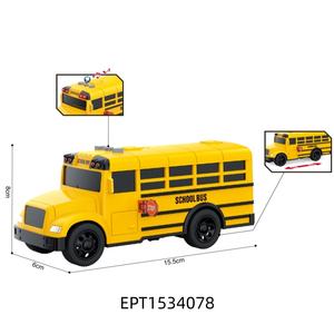 Инерционная машинка-грузовик из пластика 1:32, с функцией «толкай и езжай», светом и звуком, для мальчиков - Product Image 6