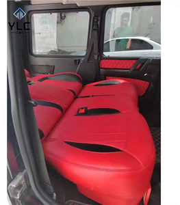 Canapé-lit/sièges pliants en cuir de luxe personnalisés pour camping-car/MPV/camion, 2, 3 ou <span class=keywords><strong>4</strong></span> places, pour sièges de voiture modifiés - Product Image 6