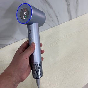 Secador de pelo profesional de 1500W con 200 millones de iones negativos, pantalla LCD y 4 ajustes de temperatura para un secado rápido, ideal para hoteles. - Product Image 2