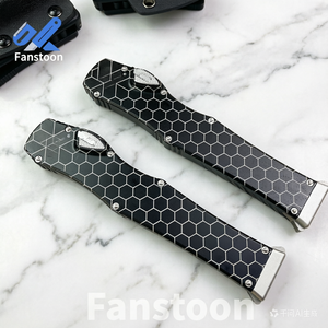 Cuchillo Plegable de Supervivencia con Mango de Aluminio, Venta al Por Mayor de Fábrica, Cuchillo EDC Multifuncional de Bolsillo con Hoja Recta de Acero Inoxidable 5cr13 - Product Image 5