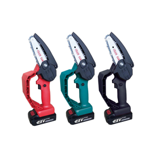 Adaptador de sierra de cadena inalámbrica de 4 pulgadas, cadena y barra, accesorio de máquina de corte profesional, Mini motosierra eléctrica - Product Image 5