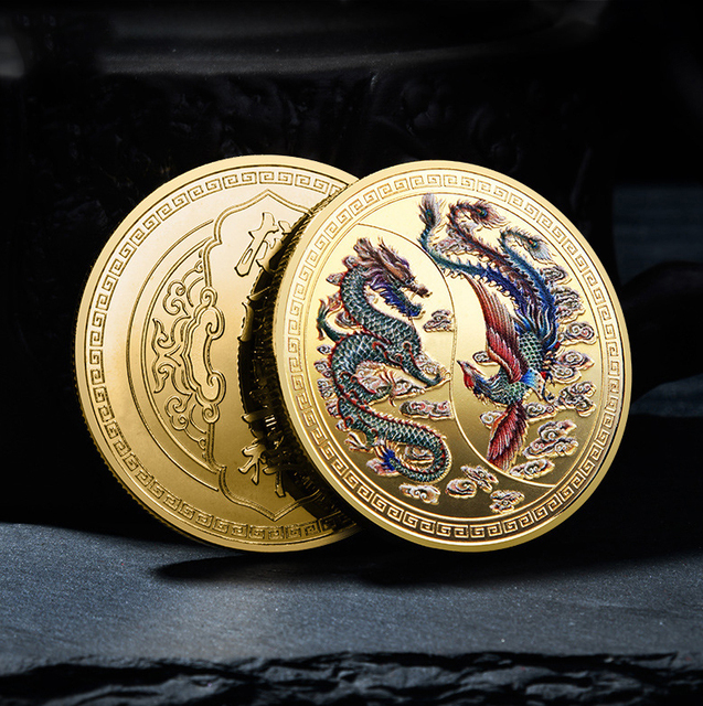 Manufacturer Custom Chinese Golden Silver Sale Old Coins