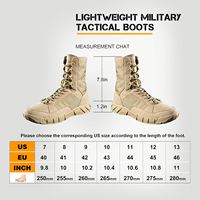 Bottes tactiques OEM/ODM personnalisées, imperméables, légères, anti-déchirure, amortissantes pour l'entraînement, la randonnée, les tâches extérieures