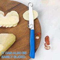 Éplucheur de cuisine Éplucheurs de fruits et légumes Couteau à fruits de printemps domestique Couteau à trancher les fruits et légumes