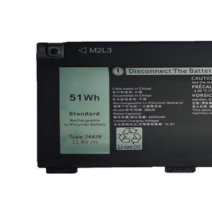 Batterie d'ordinateur portable de remplacement 266J9 51Wh pour Dell G3 3500 3790 3590 G5 5000 5500 5590 MV07R, batterie rechargeable pour ordinateur portable - Product Image 2