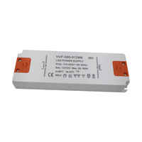 Livraison rapide 60w 12v 5amp Saa Ce Etl approuvé transformateur de pilote Led alimentation pour 12 volts 5a 4a 3a 2.5a Led bande lumineuse