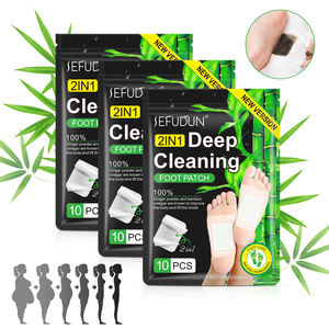 SEFUDUN卸売2in1ダイエットデトックスフットパッチプライベートラベル韓国ディープクレンジングデトックスフットパッド - Product Image 1