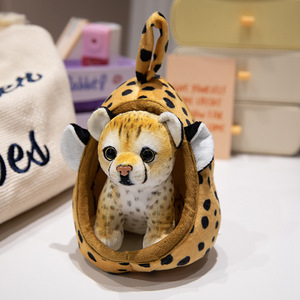 Bosque tigre león muñeca leopardo jirafa peluche animal nido muñeca adornos colgantes adornos - Product Image 4