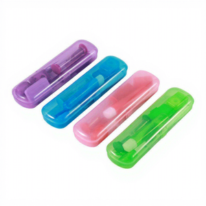 Kit de Higiene Bucal Portátil, Set de Cepillo de Dientes de Viaje, Hilos Dentales, Espejo Dental, Herramientas de Limpieza en Estuche - Product Image 2