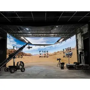 P2.6 2.6Mm 7680Hz 8K Hd Virtual Filming Production 3D Led Wall Studio Immersive Led Display Screen