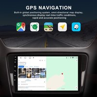 Radio Mobil Android Universal 9 inci DSP Wireless Apple CarPlay Android Auto GPS Navigasi Layar Sentuh USB Bantuan Mundur