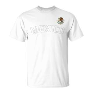 T-shirt international avec drapeau mexicain de fierté nationale - Product Image 1