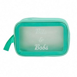 High Quality Custom PU Travel Cosmetic Bag Waterproof Make up Bag Promotional Tote Bags - Product Image 5