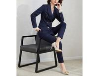 Robe décontractée deux pièces Vestes professionnelles pour femmes Cardigan Blazers Jupe d'hiver Ensembles Tweed Costumes pour