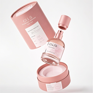 Boîtes d'Emballage Cosmétique et Parfum de Luxe Personnalisées OEM Écologiques, Boîtes Cylindriques Ondulées Scellées / Boîtes Conçues sur Mesure - Product Image 5