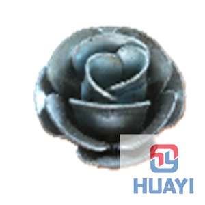 Hoa và lá sắt rèn thủ công, thiết kế tinh xảo - Product Image 4