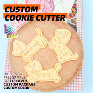 Moule à biscuits en forme de <span class=keywords><strong>chien</strong></span> de lentille de dessin animé pour chiens outil parfait pour la cuisson de friandises pour chiens - Product Image 2