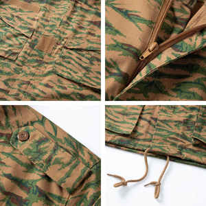 Tenue de <span class=keywords><strong>Combat</strong></span> Personnalisée Burkina Faso Orange Lizard Camo ACU – Combinaison Tactique Extérieure en Polyester OEM pour Professionnels - Product Image 3