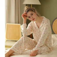 Ensemble de pyjama en satin de viscose pour femmes de haute qualité Pyjama pour femmes rose Home Wear