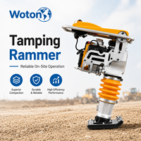 Nouvelle compactrice vibrante à moteur diesel/essence de 75 kg pour le compactage du sol et les applications industrielles