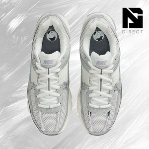 Air Zoom Vomero 5 'summit White Metallic Silver' Nike Chaussures de marche pour hommes Chaussures de sport respirantes en mesh - Product Image 3