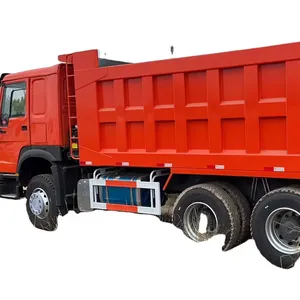 Sinotruk Howo 371 DAMPERLİ KAMYON 12 Wheeler 10 kırmızı WEICHAI ağır kamyon Howo 25 T Evro 3 Useda DAMPERLİ KAMYON 2018 manuel