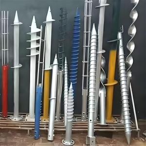 Vente directe des fabricants Marine Dock Vis <span class=keywords><strong>Pile</strong></span> Water Place Foundation <span class=keywords><strong>Pile</strong></span> hélicoïdale ronde - Product Image 1