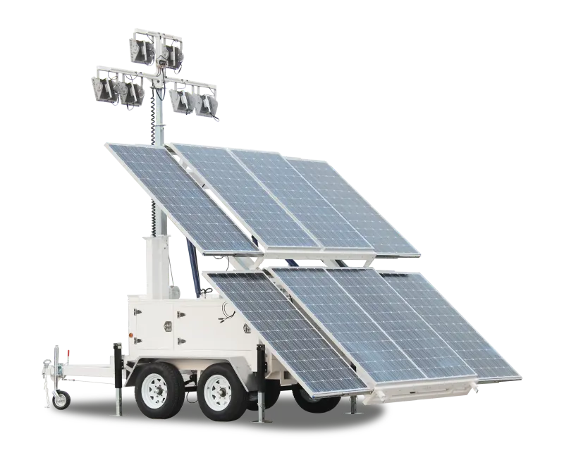 2024 Offre Spéciale remorque solaire mobile pour le marché américain