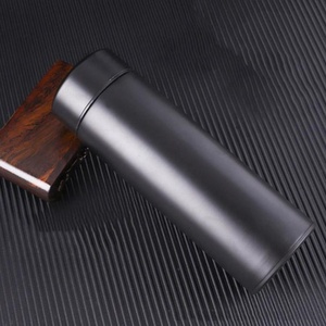 LED <b>Smart</b> Stainless Steel Sports Bottle Temperature Display Double Wall Vacuum 350ml/500ml 12-24h Thermal Insulation Applicable - Product Image 4