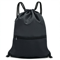 Tas Ransel Serut Unisex untuk Olahraga & Gym
