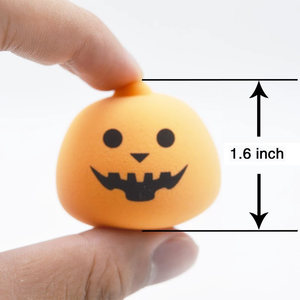 Éponges de <span class=keywords><strong>maquillage</strong></span> personnalisées en mousse polydrophlique sur le thème de la <span class=keywords><strong>Halloween</strong></span>, en forme de citrouille et de <span class=keywords><strong>chauve</strong></span>-<span class=keywords><strong>souris</strong></span>, 20 pièces - Product Image 5
