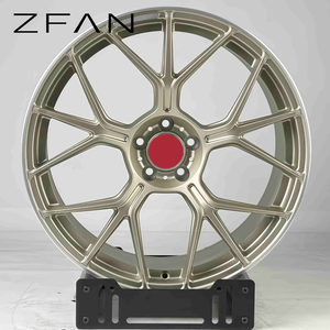 Jantes en aluminium forgé ZFAN pour Mercedes CLS CLA CLE A45 A35 C200 C43 C63 GT50 GT55 5x112 18-22 pouces, jantes monobloc - Product Image 2