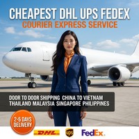 Services de logistique de transitaire international via DHL FedEx UPS Express Shipping vers les États-Unis, le Canada et l'Europe