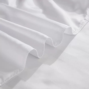Khách Sạn Sang Trọng Tất Cả Các Trắng Vua Kích Thước Giường Đặt Sheets 4 Pcs 600TC Bộ Đồ Giường Đặt Cho Khách Sạn - Product Image 2