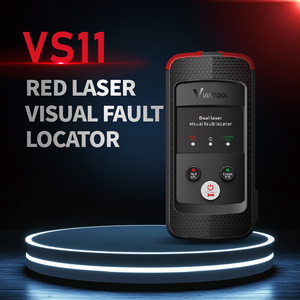 VINTOOL VS11-R10 Localizzatore Visivo di Guasti per Fibra Ottica con Laser Rosso 10mW per Attrezzature di Rete in Fibra Ottica - Product Image 2