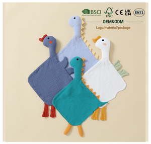 JET NEW Jouets Montessori Jouets apaisants pour le sommeil des enfants Jouets de confort Dinosaure Jouets interactifs parent-enfant Marionnette à main éducative - Product Image 1