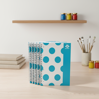 Carnet à spirale personnalisé à couverture rigide en gros, bloc-notes de bureau et scolaire avec reliure métallique, approvisionnement en vrac