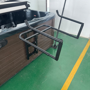 Soporte para Cubierta de Spa Estilo Europeo de Acero Inoxidable con Elevación por Palanca, Herrajes para Accesorios de Baño Exterior y Jacuzzi - Product Image 5