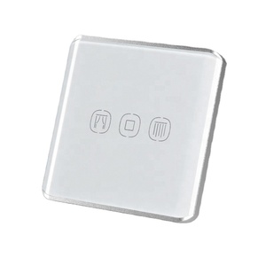 Công Tắc Rèm Cửa Điều Khiển Ứng Dụng Cuộc Sống Thông Minh Kính Cong Màn Cảm Ứng Động Cơ Công Tắc <span class=keywords><strong>Google</strong></span> Assistant Alexa Công Tắc Điều Khiển Giọng Nói - Product Image 1