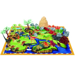 Dinosauro Figura Del Mondo 50 Pezzi Giocattoli Dinosauro con Stuoia del Gioco per I Bambini - Product Image 4
